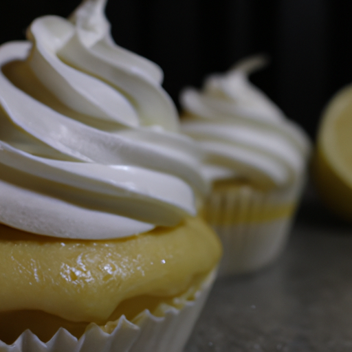 Cupcakes De Lim N Con Merengue Italiano Recetascomida Online